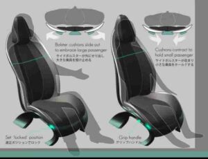 車シートポジション