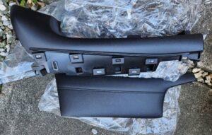 エクストレイルT32前期助手席コンソールボックス上部インストルメントルパッドを後期型へ交換（換装）パーツ