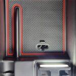 エクストレイルT32前後期に適合 内蔵型コンソールボックス 車内収納ボックス 2ポートUSB充電付き車種専用設計 センサーLEDライト付き T32前後期, ブラック)装着後