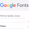 GoogleFont